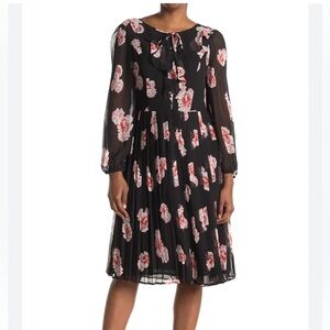 Tommy Hilfiger Black Floral Dress